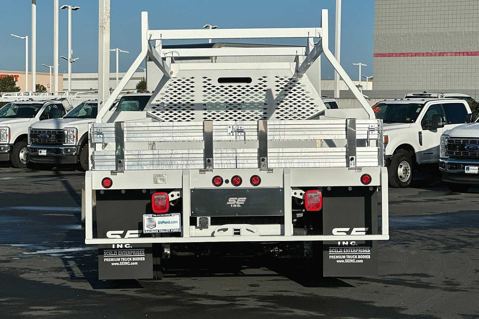 2024 Ford F-450SD Contractor Body Ladder Rack